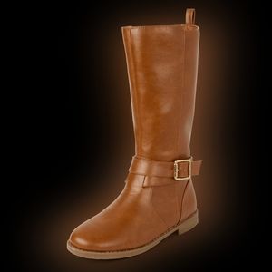 Girls size 2 light brown boots